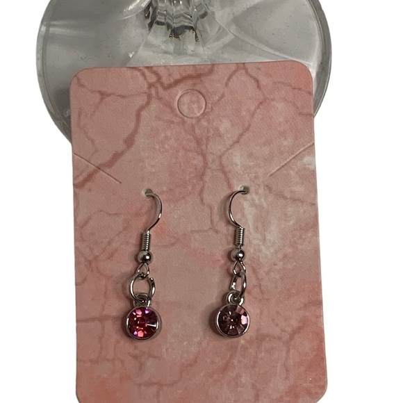 Pink Diamond earrings - Picture 5 of 5